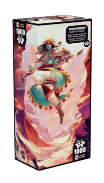 Puzzle 1000 pièces - Twist Phosphorescent Desert Spirit - Iello