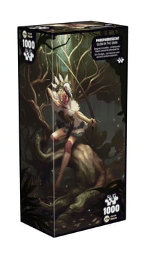 Puzzle 1000 pièces - Twist Phosphorescent Forest Spirit - Iello