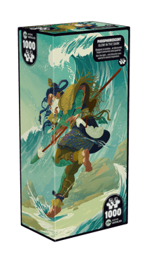 Puzzle 1000 pièces - Twist Phosphorescent Sea Spirit - Iello