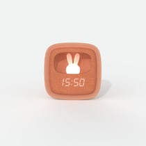 Réveil veilleuse Billy - Chocolat