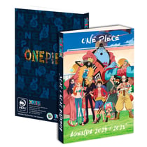 Agenda scolaire 2024/2025 La Plume Dorée - 12 x 17 cm - One Piece