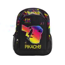 Sac à dos maternelle La Plume Dorée - Noir - Pokémon - 1 compartiment