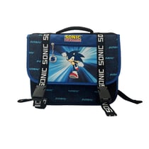 Cartable La Plume Dorée - Noir - Sonic The Hedgehog - 2 compartiments