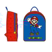 Sac à dos La Plume Dorée - Bleu - Super Mario - 1 compartiment
