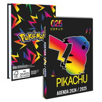 Agenda scolaire 2024/2025 La Plume Dorée - 12 x 17 cm - Pokémon Pikachu