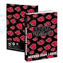 Agenda scolaire 2024/2025 La Plume Dorée - Noir - 12 x 17 cm - Naruto Shippuden