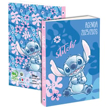 Agenda scolaire journalier 2025/2026 - Lilo et Stitch - Stitch - 12x17x1,5 cm