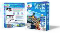 Lot de 50 papiers photo Micro Application - 10 x 15 cm - 200g/m²