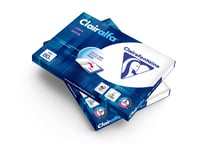 Ramette de papier - 200 feuilles A4 21 x 29.7 cm - 80 g/m² - Clairalfa - Clairefontaine - Blanc