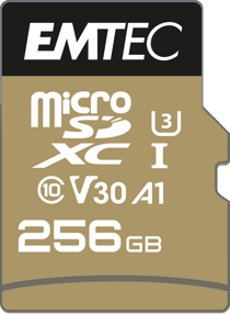 Carte mémoire MSD USH-I U3 - 256Gb