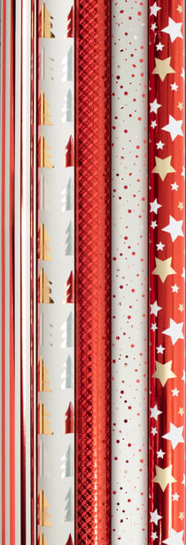 1 Papier cadeau Santa - Premium 80g - 2x0,70m