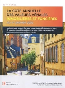 Cote Annuelle Des Valeurs Venales Immobi