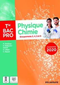 Physique - chimie : terminale Bac Pro G3, G4, G5, G6 - pochette élève (édition 2021)