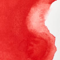 1/2 godet - Peinture aquarelle Winsor & Newton - Rouge sans Cadmium n°901 - Extra fine - Opaque