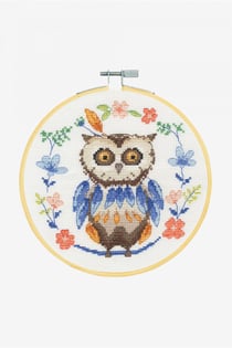 Kit point de croix - Un hibou si mignon