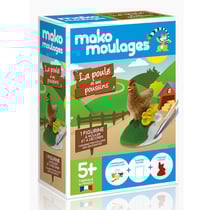 Kit créatif Mako Moulage - poule & poussins