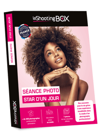 Coffret cadeau laShootingBOX - Séance photo star d'un jour - 1 personne