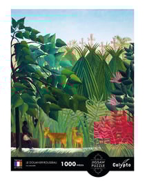 Puzzle 1000 pièces - La cascade : Le Douanier Rousseau - Calypto
