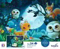 Puzzle 24 pièces - Au clair de lune