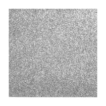 Tissu pailleté - 70 x 45 cm - argent