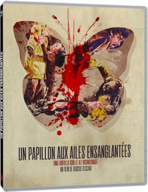 Un papillon aux ailes ensanglantées