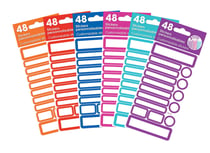 Pack d'étiquettes Global Gift - My Tag - Modèles aléatoires - 8 x 15,5 cm - Vendu à l'unité