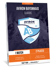 Coffret cadeau - Aviron bayonnais