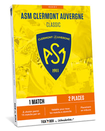 Coffret cadeau - Asm clermont auvergne classic