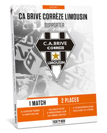 Coffret cadeau - CA Brive Corrèze Limousin 