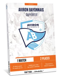 Coffret cadeau - Aviron bayonnais supporter