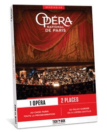 Coffret cadeau - Opéra de paris - Opéra - 2 places