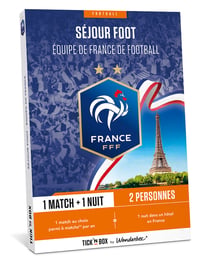 Equipe de France - Séjour 1 match + 1 nuit - 2 Personnes