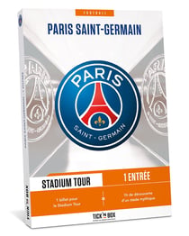 Coffret cadeau - PSG Stadium Tour - 1 Personne