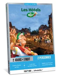 Coffret cadeau Tick'nBox - Parc Astérix séjour - 2 personnes