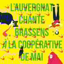 L'auvergnat chante brassens a la cooperative de mai édition limitee