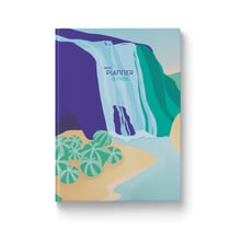 Planner - Civil - 2023 - Cascade - 14,5 x 21 cm - Histoire D'écrire - Multicolore