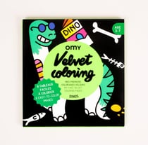 Coloriage Velours - Dino - Omy