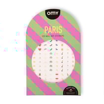 Planche de 120 stickers pour Nail Art - Paris