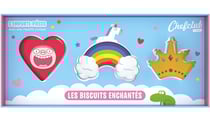 Lot de 3 emporte-pièces Chefclub Kids - Les biscuits licorne et arc-en-ciel 3D