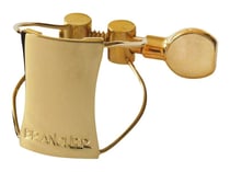 Brancher France - Ligature pour saxophone ténor, saxophone baryton - plaqué or 24K