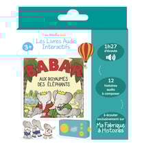 Livre audio interactif Babar - Lunii