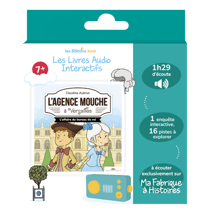 Livre audio interactif L’Agence Mouche à Versailles - Lunii