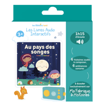 Livre audio interactif Au pays des songes - Lunii