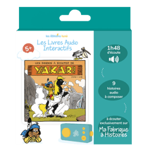 Livre audio interactif Les bandes à écouter de Yakari - Lunii