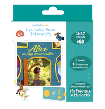 Livre audio interactif Alice au pays des merveilles - Lunii