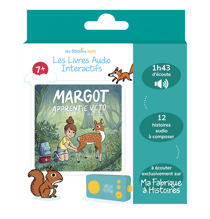 Livre audio interactif Margot, apprentie véto - Lunii
