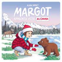 Album Margot apprentie véto au Canada - Lunii
