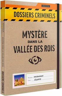 Dossier criminel : Mystère dans la vallée des Rois - Asmodee