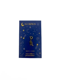 Charm astro Scorpion - Mon collier à personnaliser
