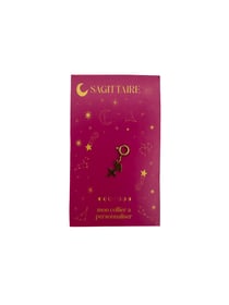 Charm astro Sagittaire - Mon collier à personnaliser